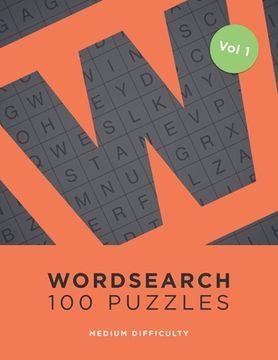 portada Wordsearch 100 Puzzles: Word Search Book For Adults - 100 Puzzles (en Inglés)