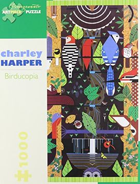 portada Charley Harper Birducopia 1000-Piece Jigsaw Puzzle (Pomegranate Artpiece Puzzle) (en Inglés)