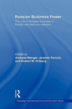 portada russian business power: the role of russian business in foreign and security relations (en Inglés)