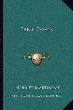 portada prize essays (en Inglés)