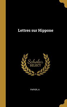 portada Lettres Sur Hippone (in French)