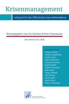 portada Krisenmanagement: Lehrbuch für den Öffentlichen Gesundheitsdienst (en Alemán)