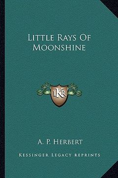 portada little rays of moonshine (en Inglés)