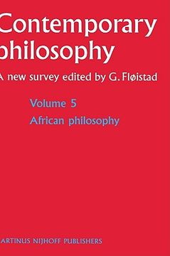 portada volume 5: african philosophy