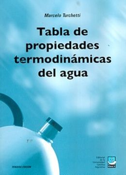 portada Tabla de Propiedades Termodinamicas del Agua (in Spanish)