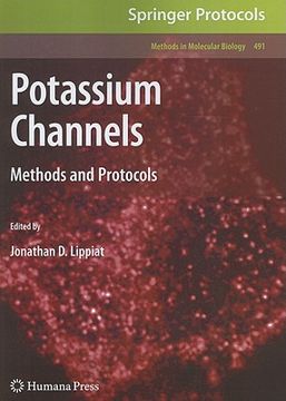 portada potassium channels: methods and protocols (in English)