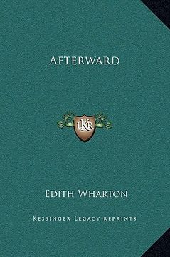 portada afterward (en Inglés)