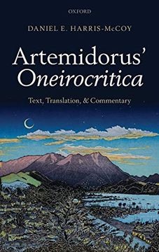 portada Artemidorus' Oneirocritica: Text, Translation, and Commentary (en Inglés)