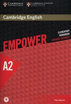 portada Cambridge English Empower Elementary Workbook Without Answers With Downloadable Audio (en Inglés)