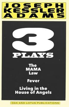 portada Three Plays by Joseph K. Adams: Play Anthology