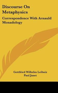 portada discourse on metaphysics: correspondence with arnauld monadology