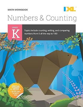 portada Kindergarten Numbers and Counting Workbook (Ixl Workbooks) (Ixl Topic-Specific Workbooks) (en Inglés)