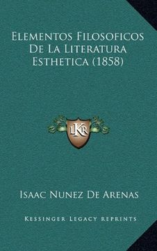 portada Elementos Filosoficos de la Literatura Esthetica (1858)