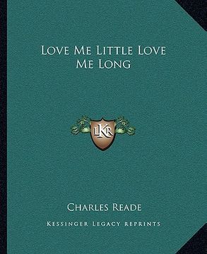 portada love me little love me long (en Inglés)