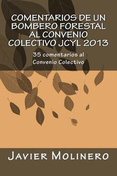 portada Comentarios de un Bombero Forestal al Convenio Colectivo JCyL 2013: 35 comentarios al Convenio Colectivo