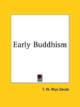 portada early buddhism (en Inglés)