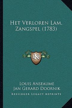 portada Het Verloren Lam, Zangspel (1783)
