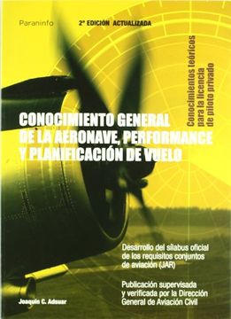 portada Conocimiento General de la Aeronave. Performance y Planificación de Vuelo (in Spanish)