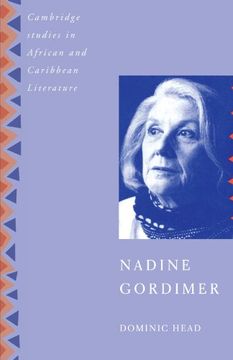 portada Nadine Gordimer Paperback (Cambridge Studies in African and Caribbean Literature) (in English)