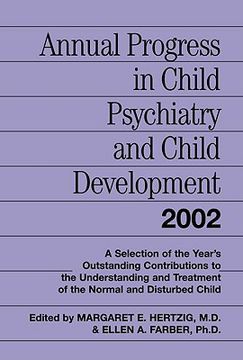 portada annual progress in child psychiatry and child development 2002 (en Inglés)