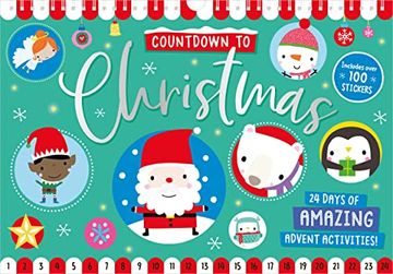 portada Sticker Activity Books Countdown to Christmas