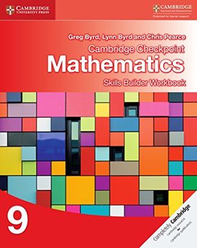 portada Cambridge Checkpoint Mathematics Skills Builder Workbook 9 (en Inglés)