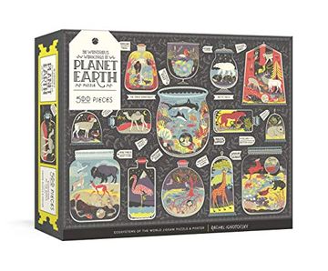 portada The Wondrous Workings of Planet Earth Puzzle: Ecosystems of the World 500-Piece Jigsaw Puzzle and Poster (en Inglés)