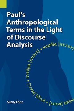 portada Paul's Anthropological Terms in the Light of Discourse Analysis (en Inglés)