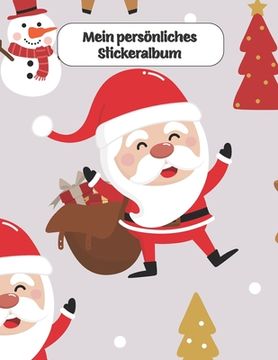 portada Mein persönliches Stickeralbum: Frohe Weihnachten Stickeralbum (en Alemán)