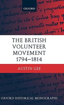 portada The British Volunteer Movement 1794-1814 (Oxford Historical Monographs) (in English)