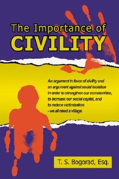portada the importance of civility (in English)