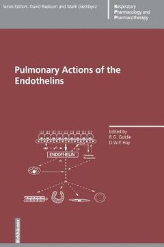 portada Pulmonary Actions of the Endothelins (en Inglés)