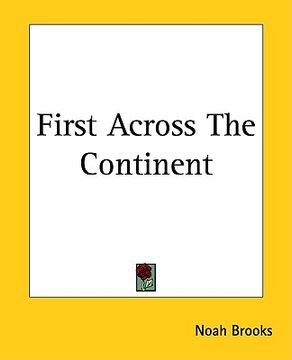 portada first across the continent (in English)