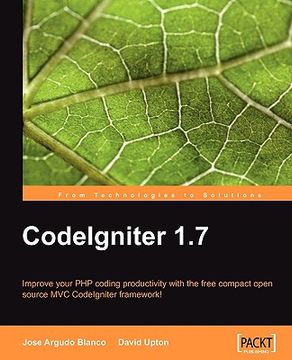 portada codeigniter 1.7 (in English)