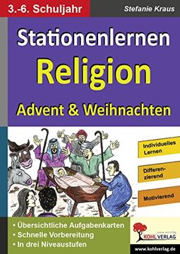 portada Kohls Stationenlernen Religion: Advent & Weihnachten (in German)