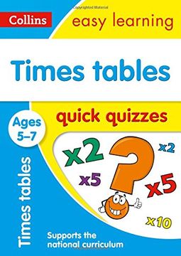 portada Times Tables Quick Quizzes: Ages 5-7 (en Inglés)