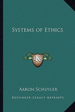 portada systems of ethics (en Inglés)