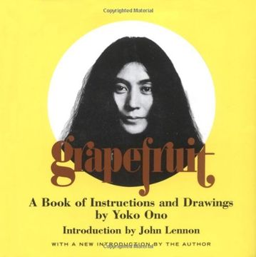 portada Grapefruit: A Book of Instructions and Drawings by Yoko ono 