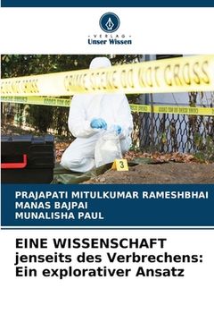 portada EINE WISSENSCHAFT jenseits des Verbrechens: Ein explorativer Ansatz (en Alemán)