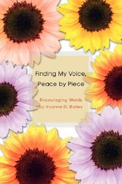 portada finding my voice, peace by piece