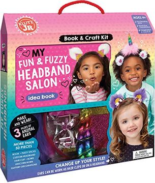 portada Klutz my fun & Fuzzy Headband Salon jr (in English)