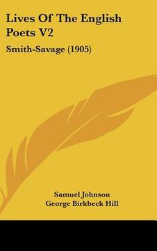 portada lives of the english poets v2: smith-savage (1905) (in English)