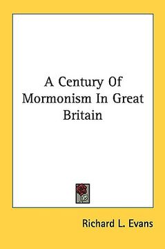 portada a century of mormonism in great britain (in English)