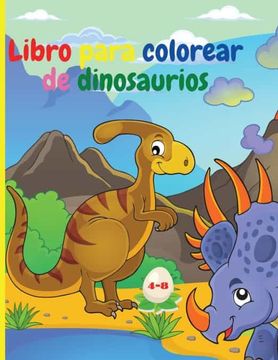 Juego Del Libro De Colorear Del Dinosaurio De La Historieta Para Los Niños  Ilustración del Vector - Ilustración de feliz, mascota: 139654384