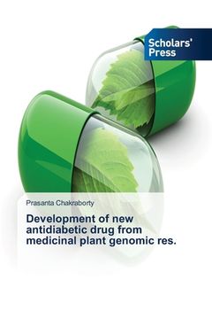 portada Development of new antidiabetic drug from medicinal plant genomic res. (en Inglés)