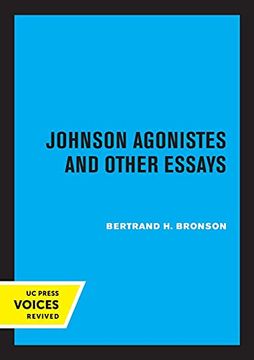 portada Johnson Agonistes and Other Essays (en Inglés)
