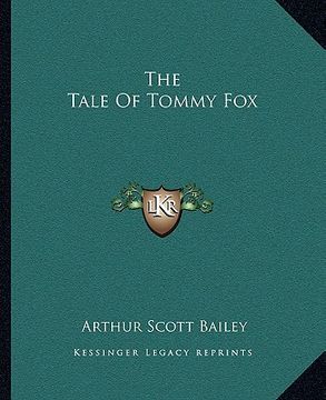 portada the tale of tommy fox (en Inglés)