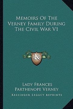portada memoirs of the verney family during the civil war v1 (en Inglés)