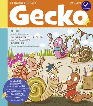 portada Gecko Kinderzeitschrift Band 96: Thema: In Bewegung (in German)