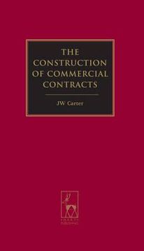 portada the construction of commercial contracts